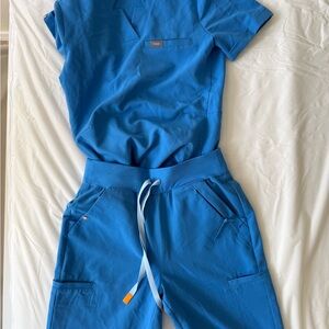 Figs Vibrant Blue Medical Scrubs
